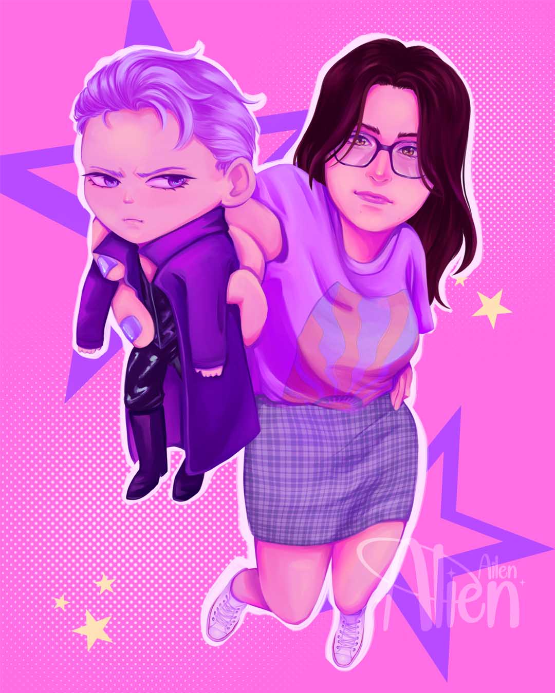 Me and OC // Instagram and TikTok Trend