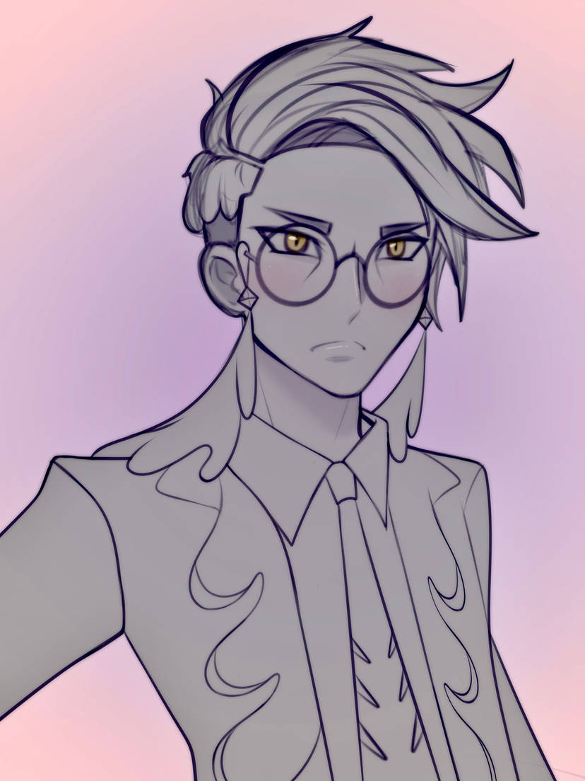 Corbeau doodle