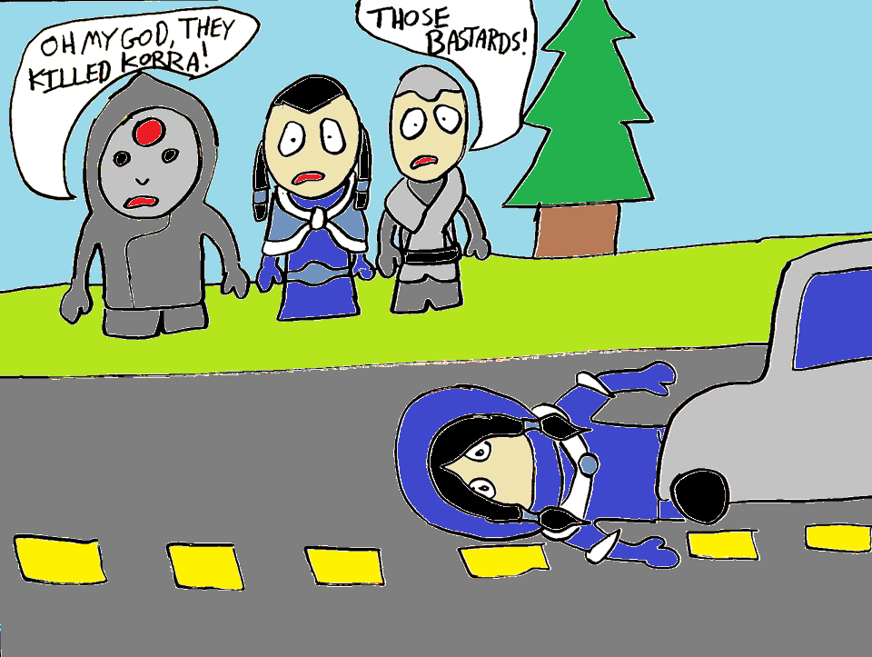 Korra gets the truck-kun