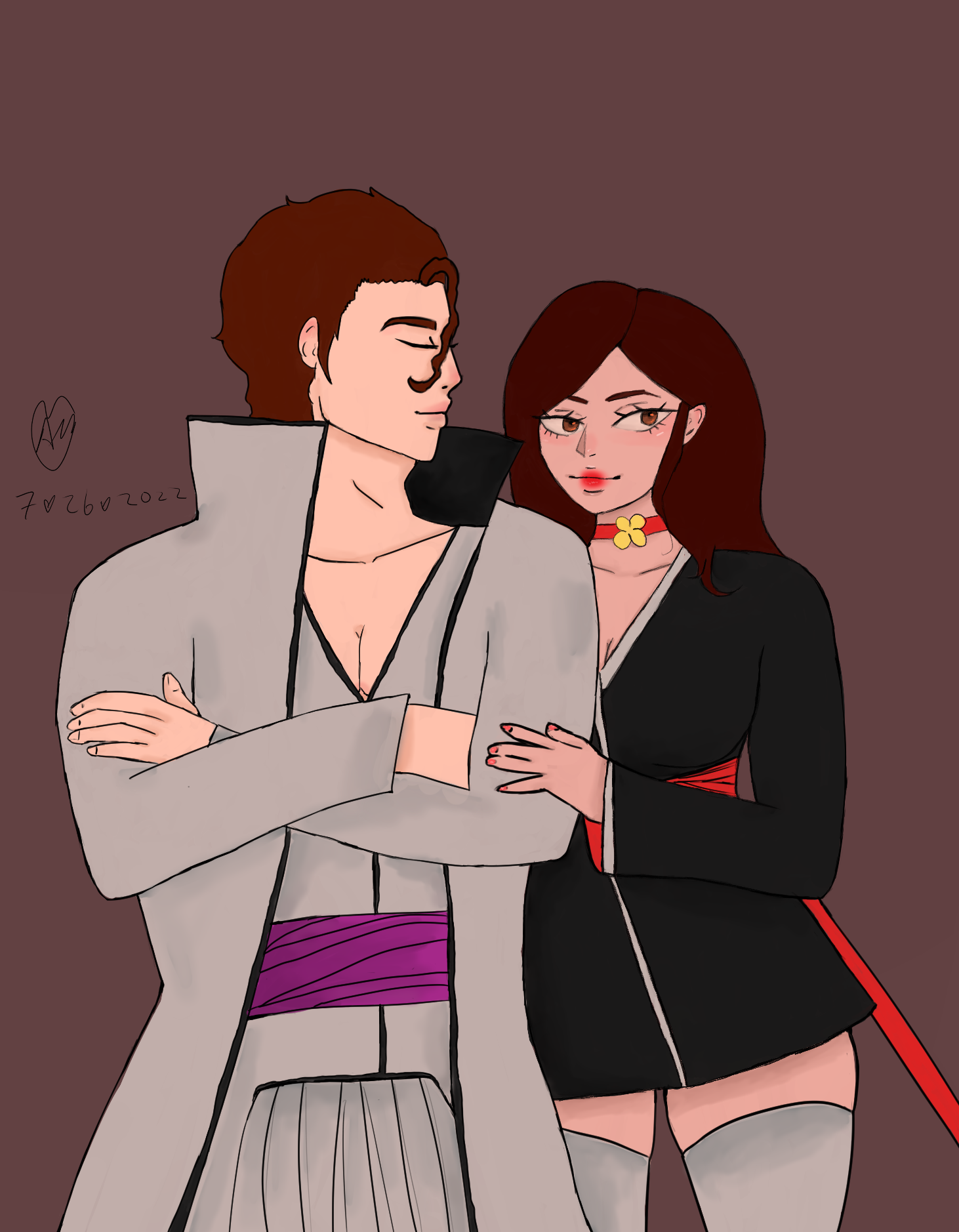 Ria x Sosuke Aizen